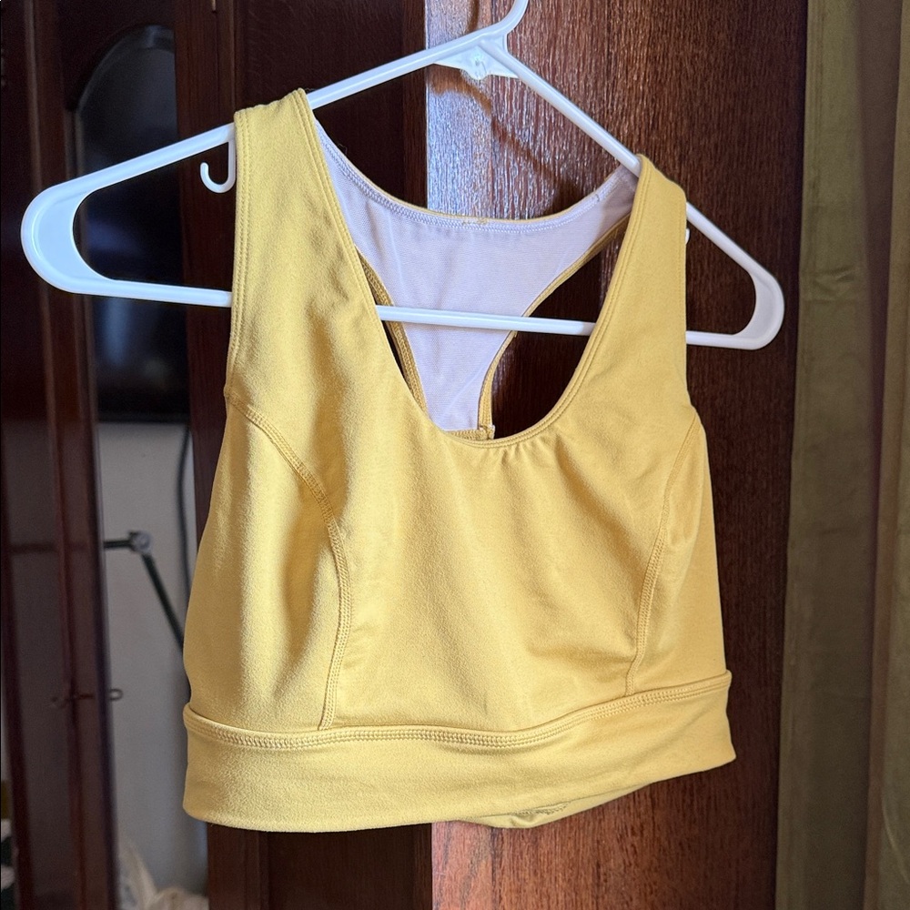 Free People Yellow Women's Sports Bra